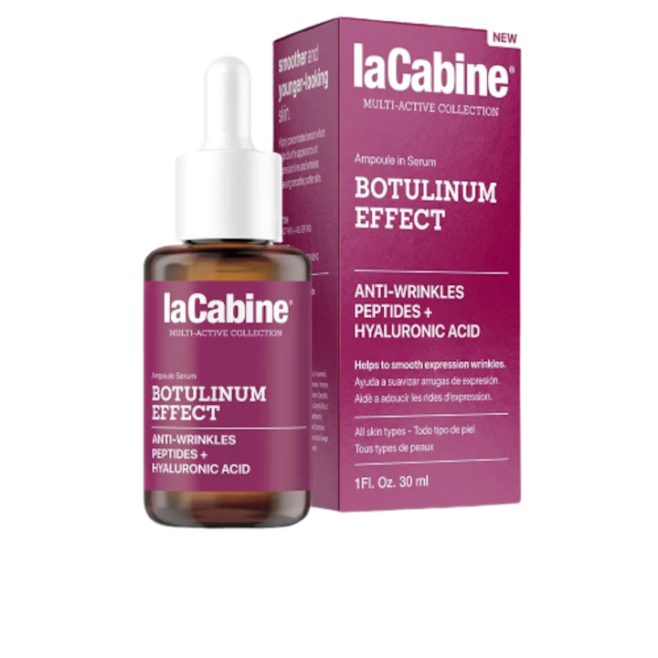 Ser facial cu peptide si acid hyaluronic, La Cabine, Botulinum Effect, Femei, 30 ml