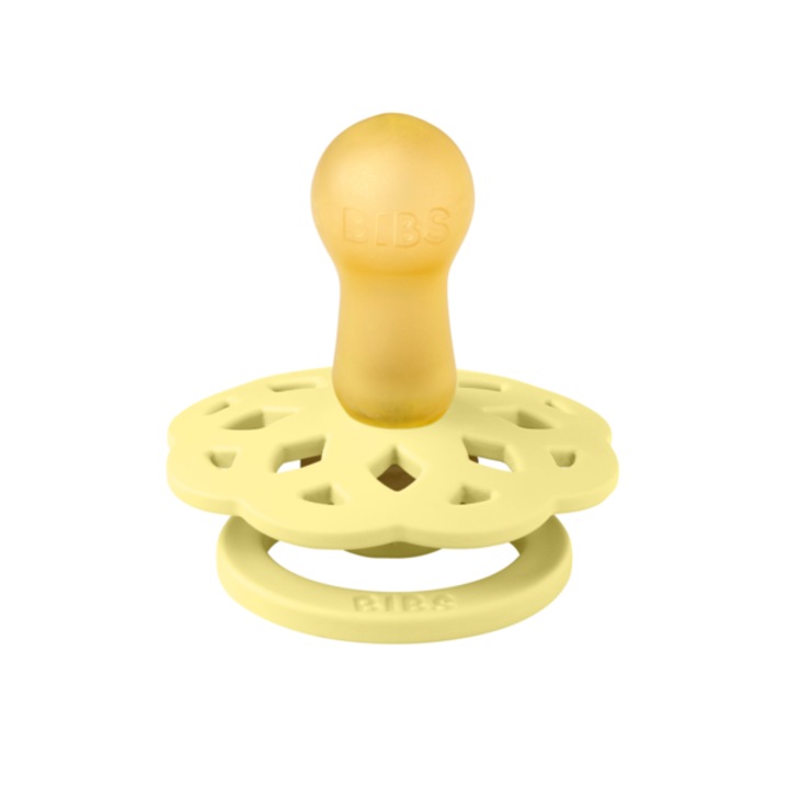 Suzeta Boheme Latex, tetina rotunda, 6 luni + Sunshine, BIBS