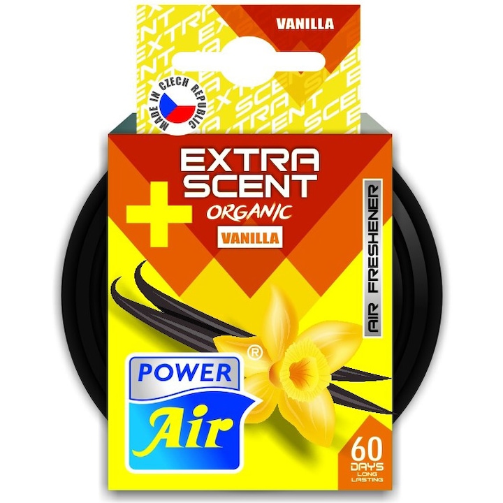Ароматизатор Power Air Extra Scent Plus Vanilla concentrated, Постепенно изпускане на парфюма