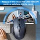 Mouse Bluetooth 5.0 si 2.4G wireless, SDLOGAL®, Reglabil 800/1200/1600dpi, 6 Butoane, 500mAh Reincarcabil, Birou / Jocuri, Universal, Gri