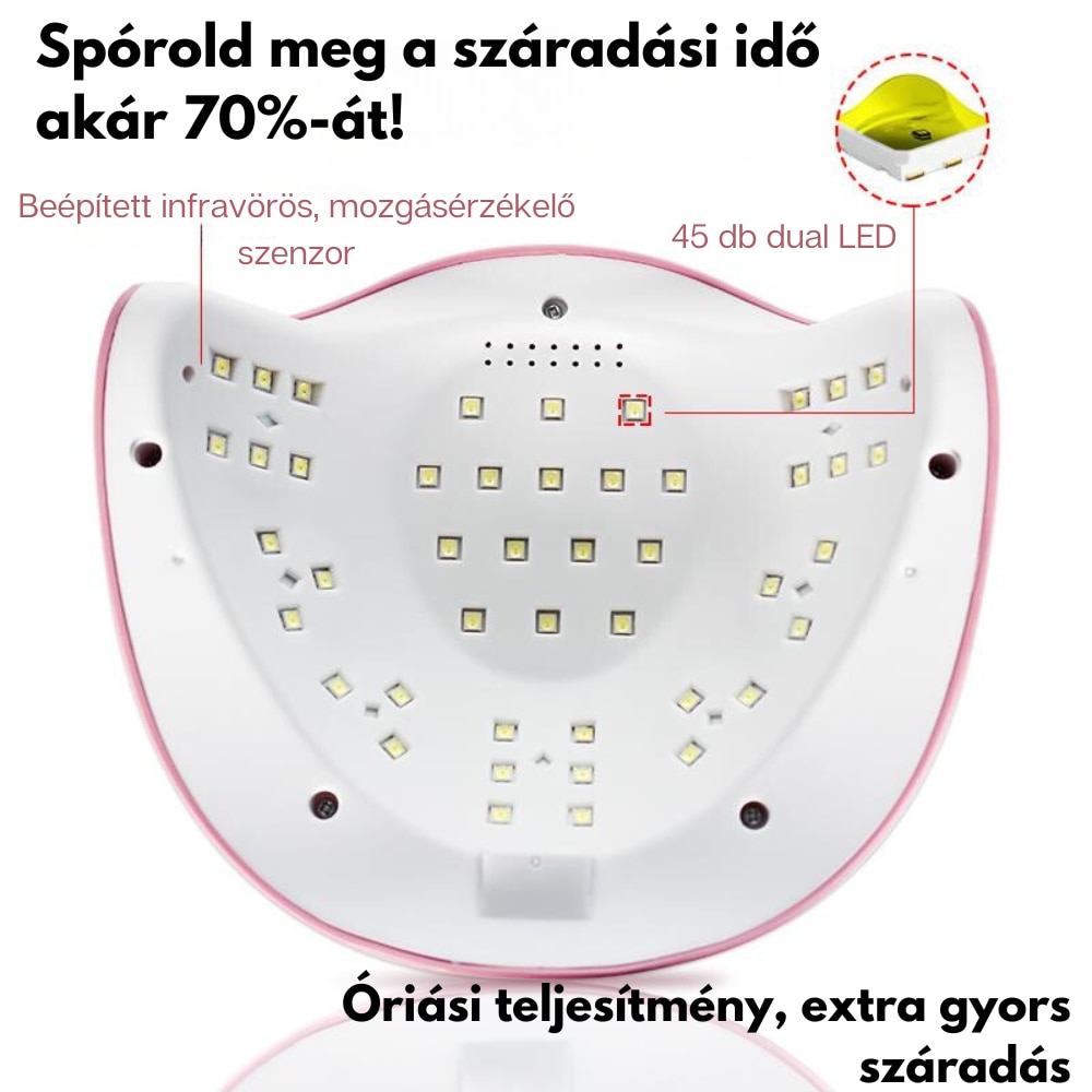 Sun M3 Nagy Teljesítményű Profi Műkörmös Uv Led Lámpa 200w M3 Emag Hu