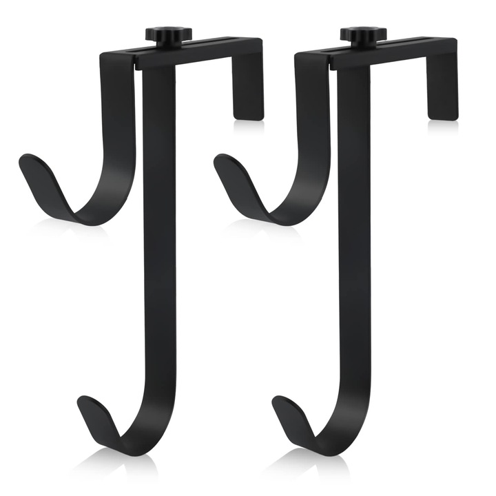 Комплект от 2 броя опори за басейн, Sundiguer, Metal, Черни