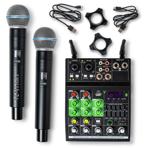 Mixer audio, Yamaha, AG03 MK2, 3 canale, USB, negru, 126x201x63mm