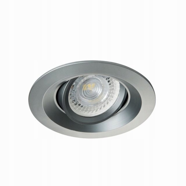Spot LED reglabil, Kanlux, Aluminiu, 1 x GU10, 35W, 12V/230V, IP20, Gri