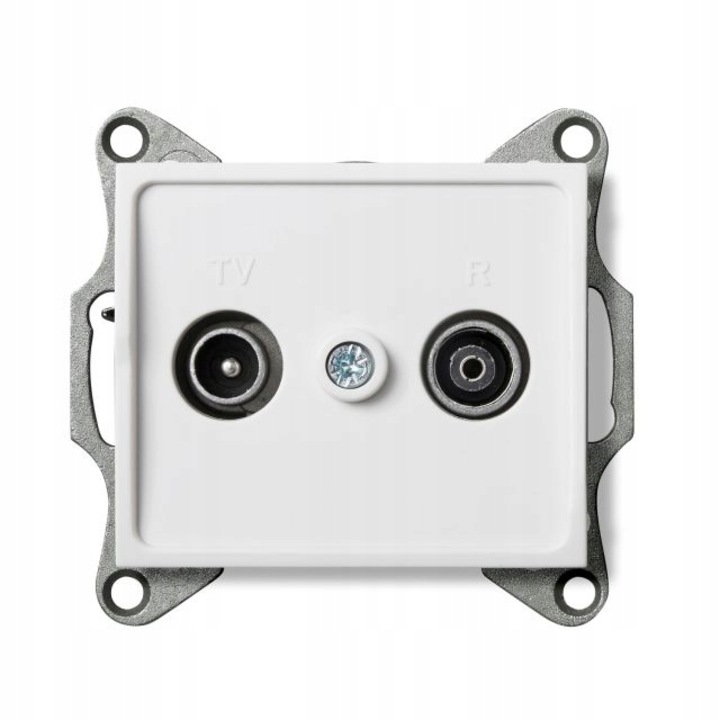 Контакт RTV KANLUX 25101, Бял, 5905339251015