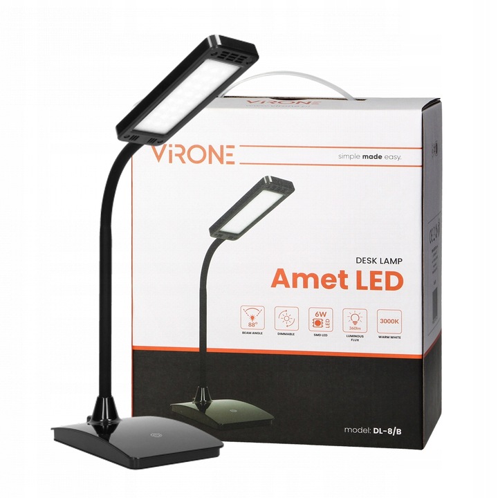 НАСТОЛНА ЛАМПА ЗА РЕГУЛИРАНЕ НА ОСВЕТЛЕНИЕТО НА ОФИСА ВЕЧЕР