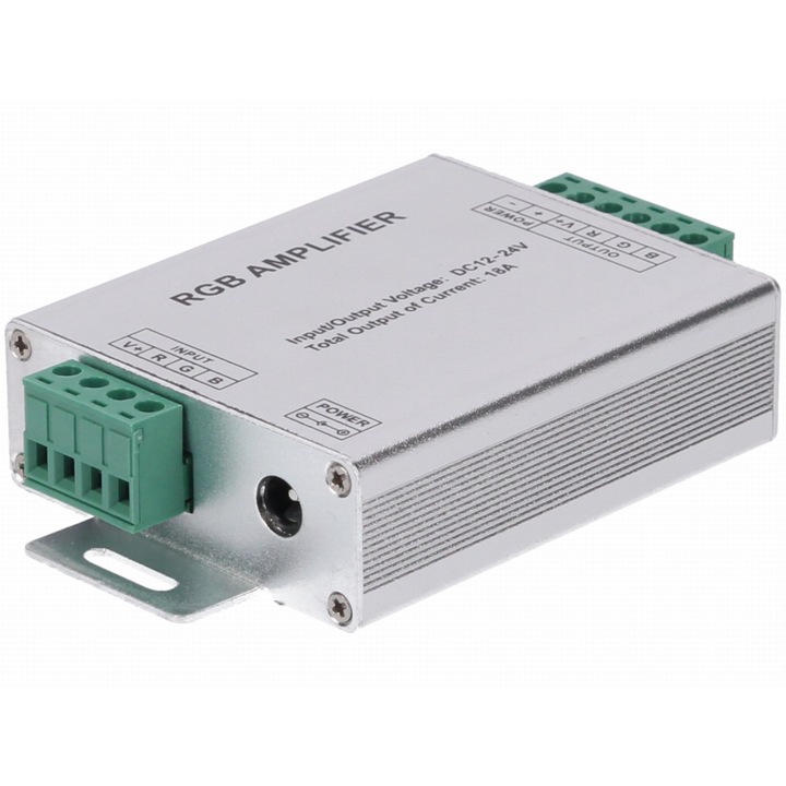 Amplificator LED RGB 3x6A 12-24V Prescot, 5901885263779