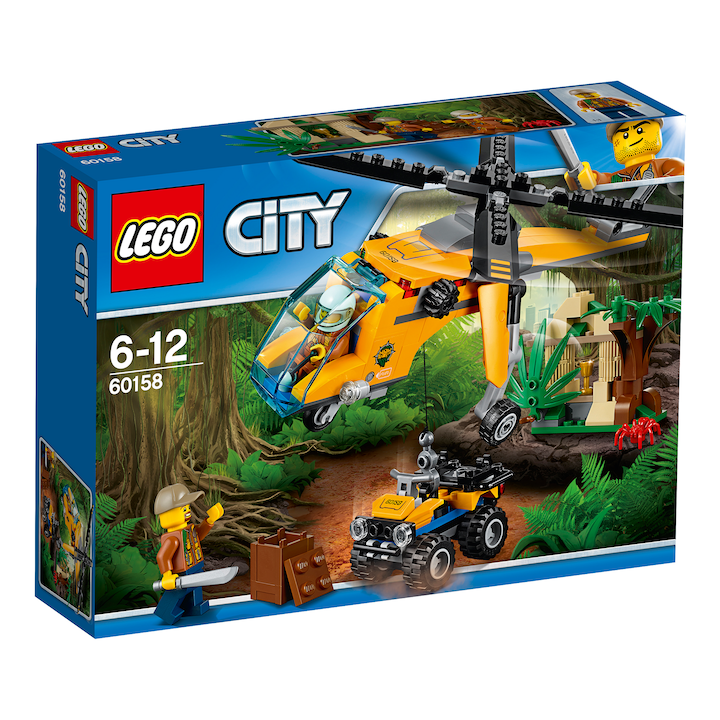 LEGO® City 60158 Dzsungel teherszállító helikopter