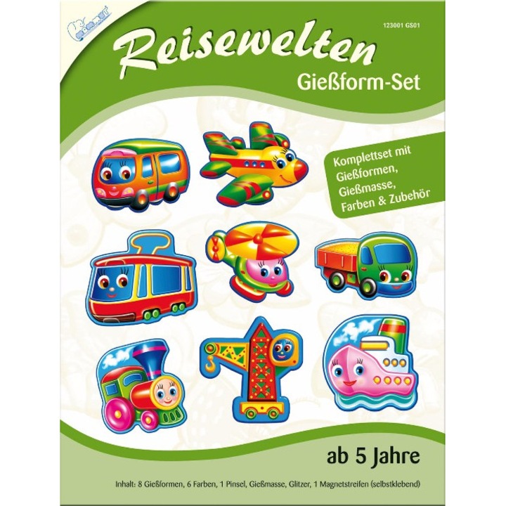 Set creativ magnetei, Travel Mammut