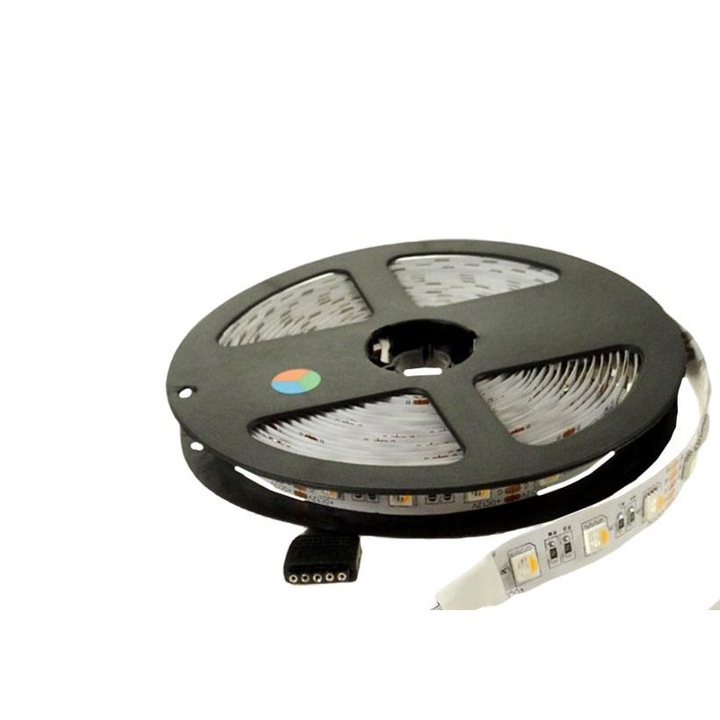 BANDA LED, RGB + Alb cald, 4in1, RGBW 5M, 300led-ri