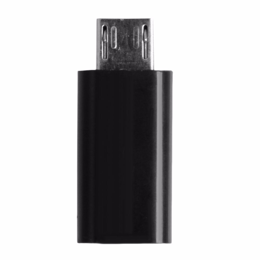 Преходник usb type c женски към micro usb мъжки черен - eMAG.bg