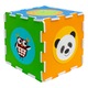 Детски килим Smily Play, Тип пъзел, С животни, 96x96, 10 месеца+