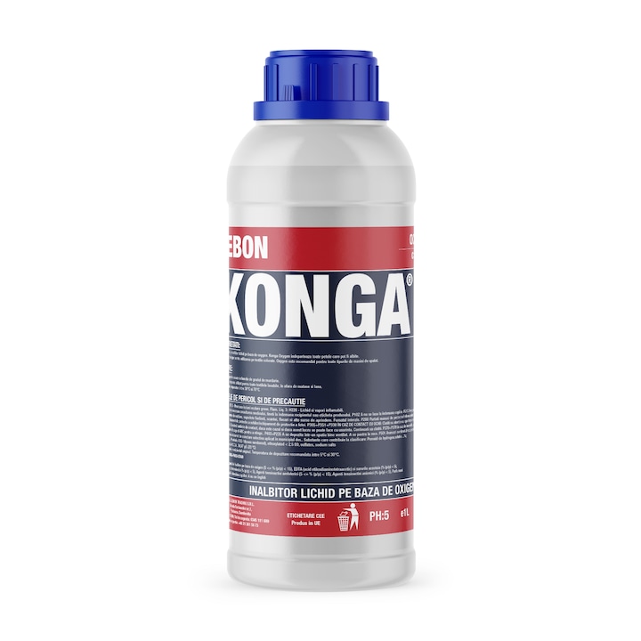 Konga Aktív oxigén alapú folyékony fehérítő, 1L