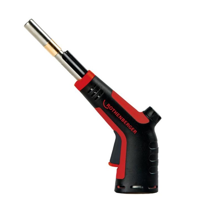 Piezo gyújtású égő, Rothenberger, rozsdamentes acél/sárgaréz, 800 ml