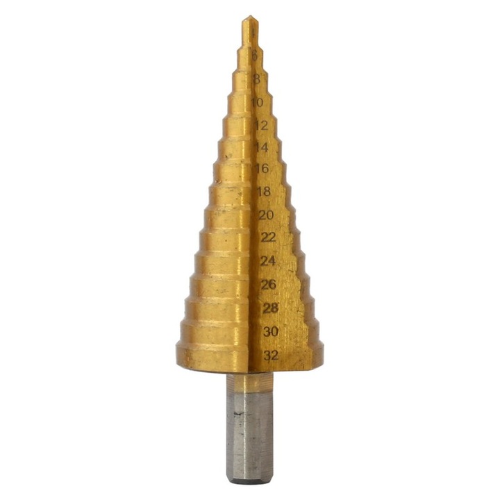 Накрайник за фреза, EPM, 4-32 мм, златен