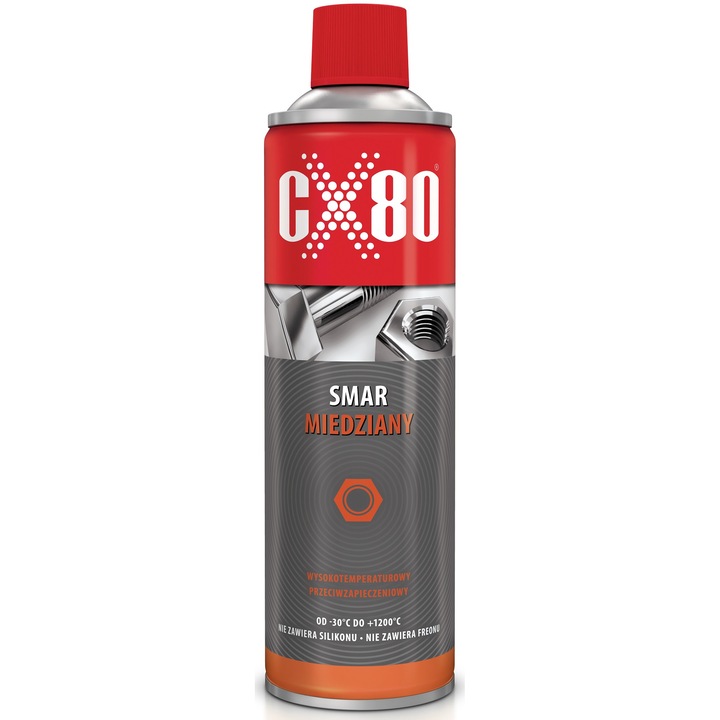 Spray lubrifiant Smar Miedziany, CX-80, 500 ml