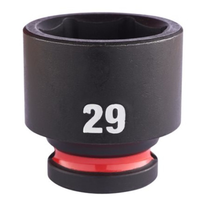 Cheie tubulara, Milwaukee, Otel, Hex, 1/2'', 6 puncte, 29 mm x 42 mm, Negru