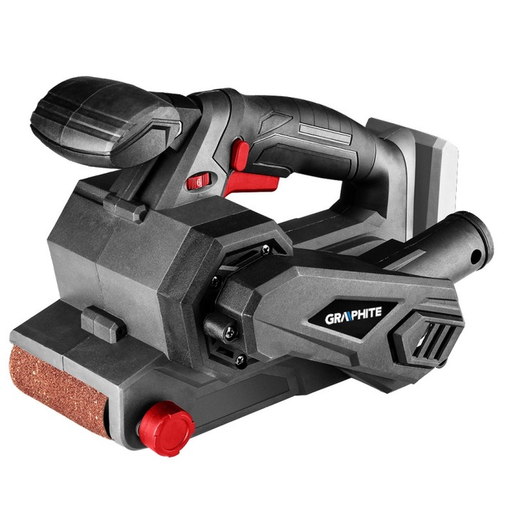 Slefuitor GRAPHITE SZLIFIERKA TASMOWA AKUMULATOROWA 18V, fara acumulator