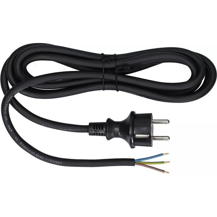 Cablu de conectare, UN, IP44, 3 m, Negru