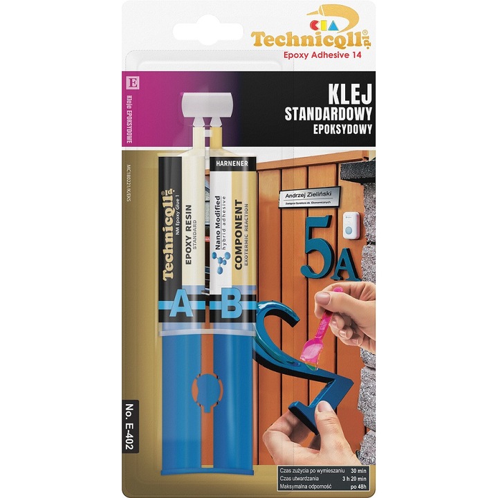 Adeziv epoxidic, Technicqll, 2x12 ml