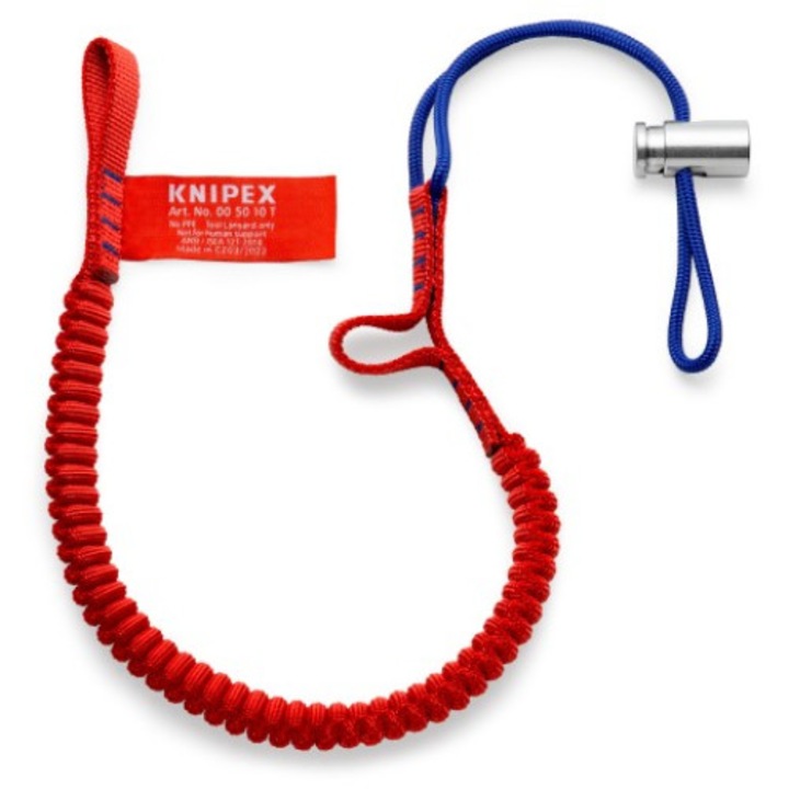 Szerszámszíj, Knipex, Piros/Kék