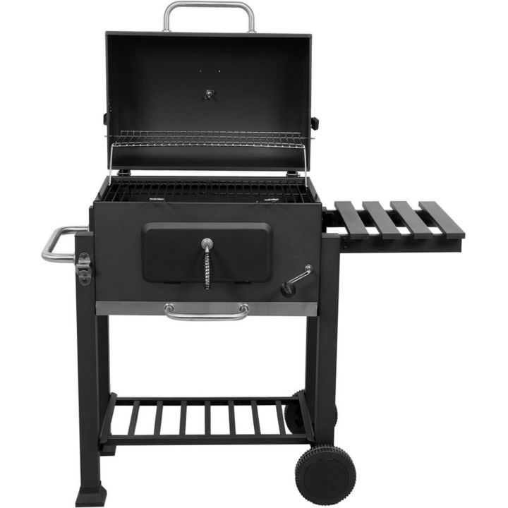 Gratar de gradina, LUND, Metal, 57 x 37cm, Negru