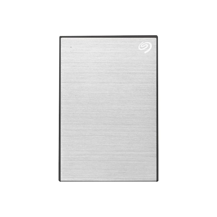 Външен хард диск Seagate One Touch STKZ5000401 - Hard drive - 5 TB - external (portable) - USB 3.0 - silver - with Seagate Rescue Data Recovery STKZ5000401