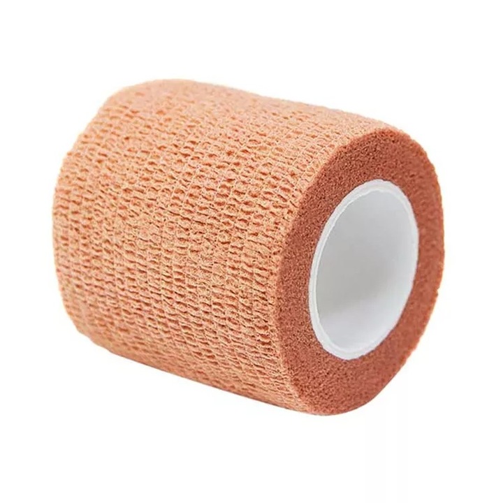 Самозалепващ бинт Кобан, Kindmax, Lap 5 см х 4.6 м, Бежов