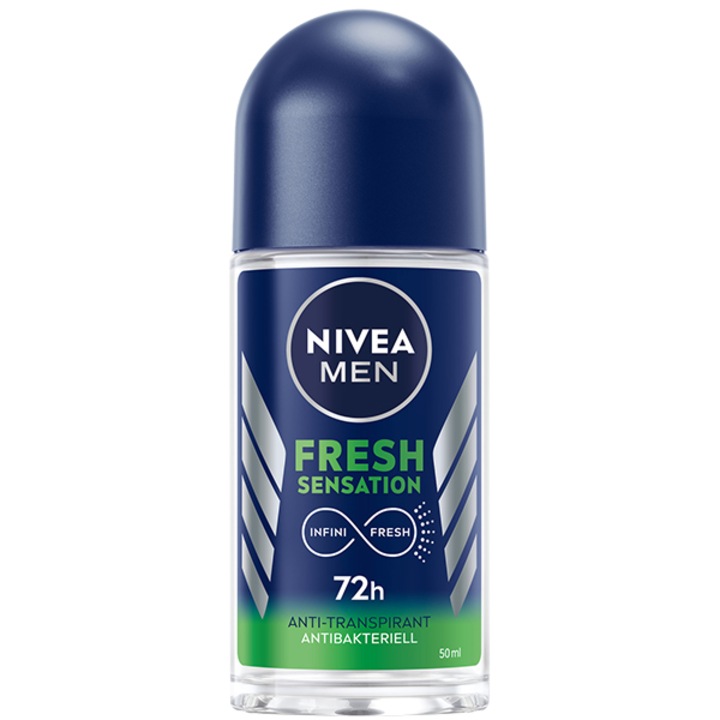 Deodorant roll-on masculin Fresh Sensation, Nivea, 50 ml