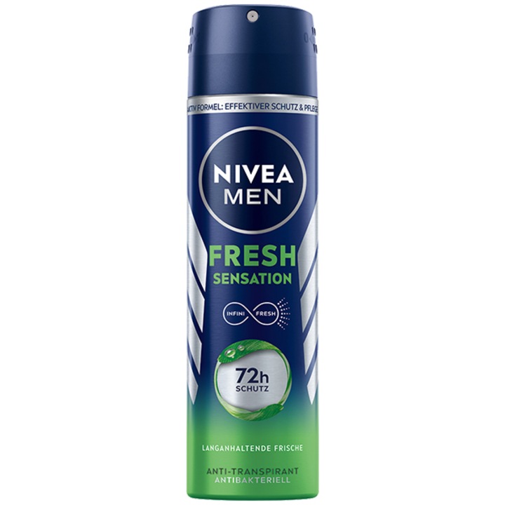 Дезодорант спрей за мъже Fresh Sensation, Nivea, 150 мл