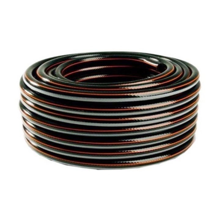 Градински маркуч, Awtools Classic, PVC, 1/2" 50M, черен