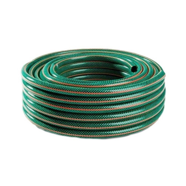 Градински маркуч, Awtools Classic, PVC, 3/4" 30M, зелен