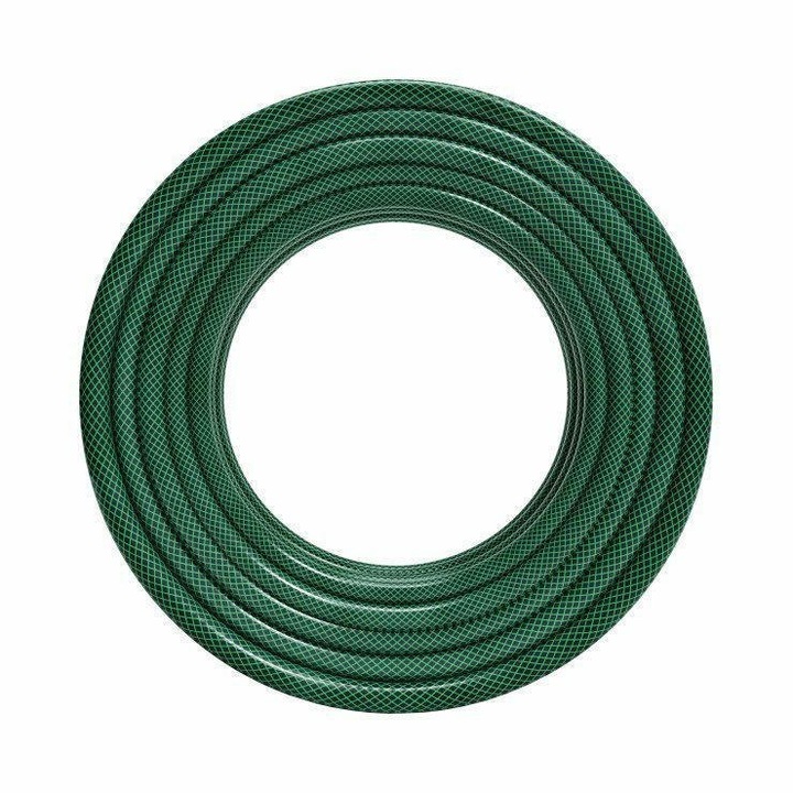 Градински маркуч, Awtools Standard 3/4", PVC, зелен, 25M