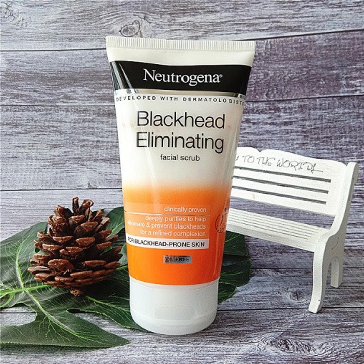 Exfoliant facial, Neutrogena, Blackhead Eliminating Facial Scrub, 150