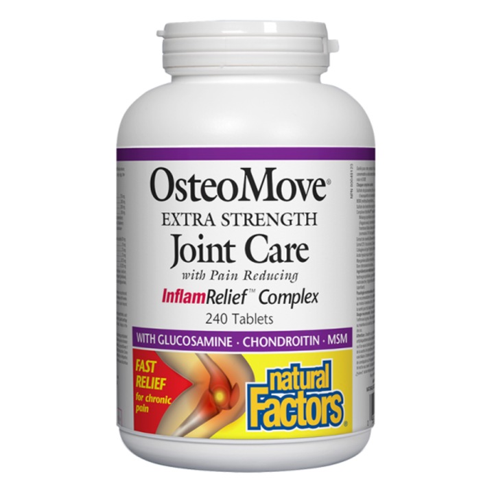 Supliment alimentar, Natural Factors, OsteoMove Joint Care, 240 tablete