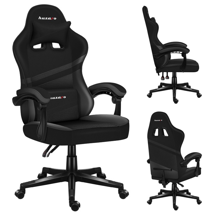 Гейминг стол Huzaro - Force 4.4, черен