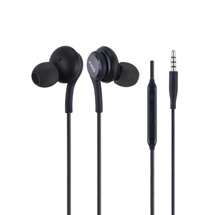 Слушалки AKG Headphones EO-IG955, кабелни 3.5мм jack, Черни