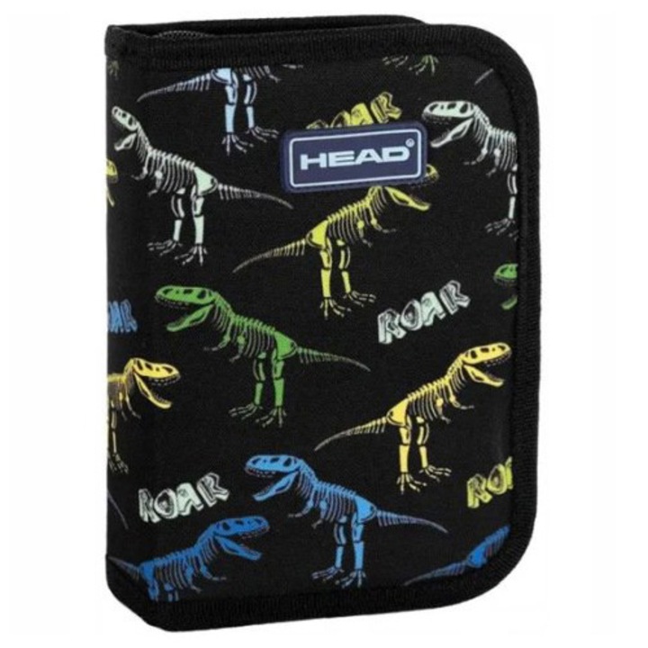 Dinoszauruszos kihajtható tolltartó - Dinos Era - Head
