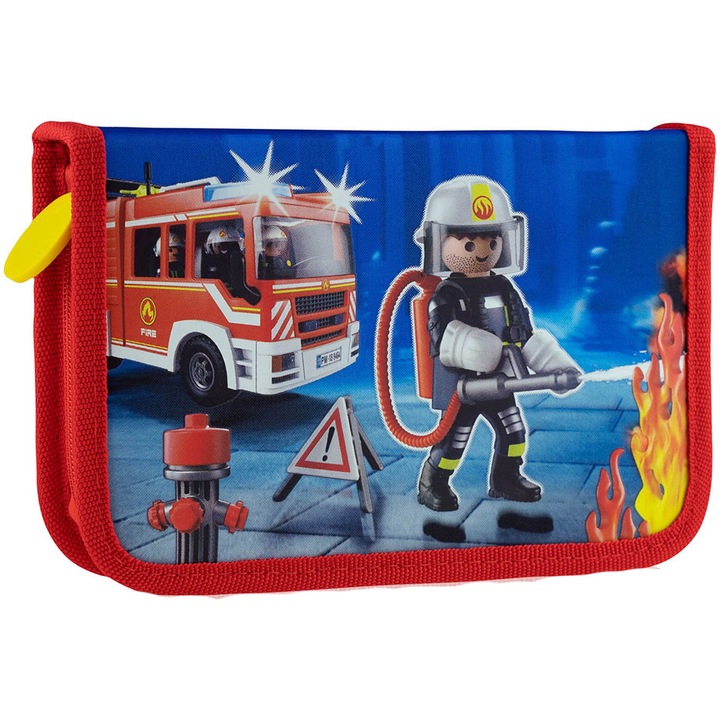 Penar PLAYMOBIL, 1 compartiment, 20 x 13,5 x 4cm, poliester, neechipat
