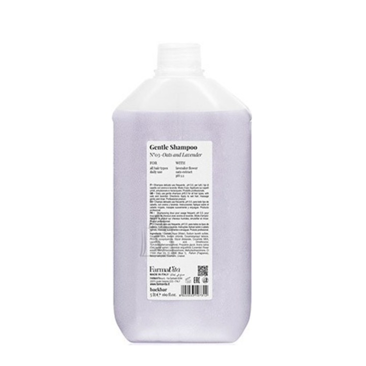 Sampon Farmavita Gentle Oats and Lavender, 5l