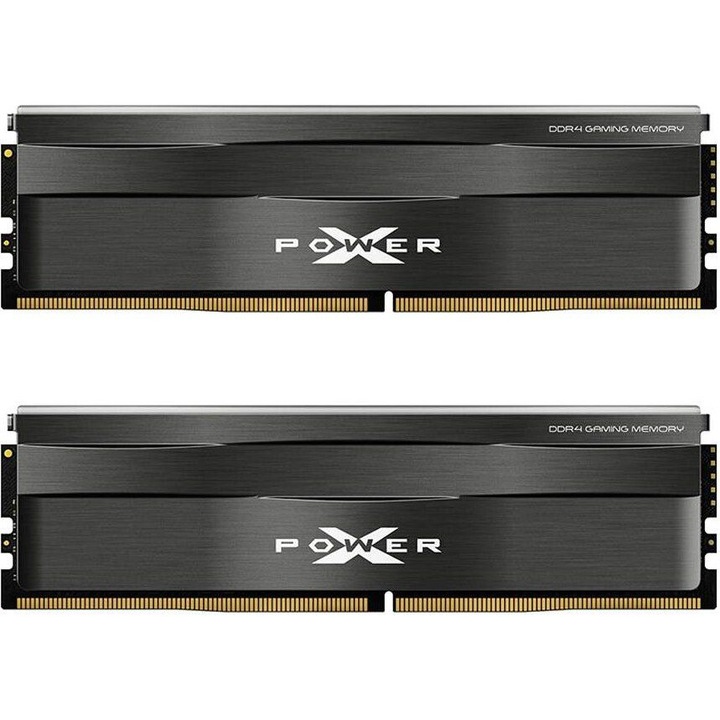 Silicon Power 32GB DDR4 3200MHz Kit(2x16GB) Xpower Zenith Gaming Fekete, Memória