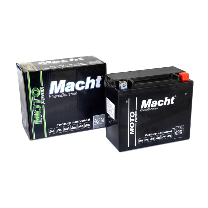 Акумулатор за мотоциклет AGM MACHT MTX5-3 82083, 4 Ah, 80 A, 105 x 70 x 113 mm, 12 V