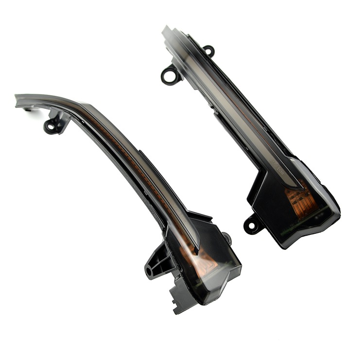 Set de 2 lampi led semnalizare dinamica/progresiva fumurie oglinda Xentech Light Seat Ateca si Tarraco 12V