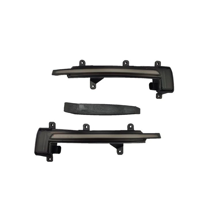 Set de 2 lampi led semnalizare dinamica/progresiva fumurie oglinda Xentech Light Audi A6 si A7 C8, A8 D5 12V