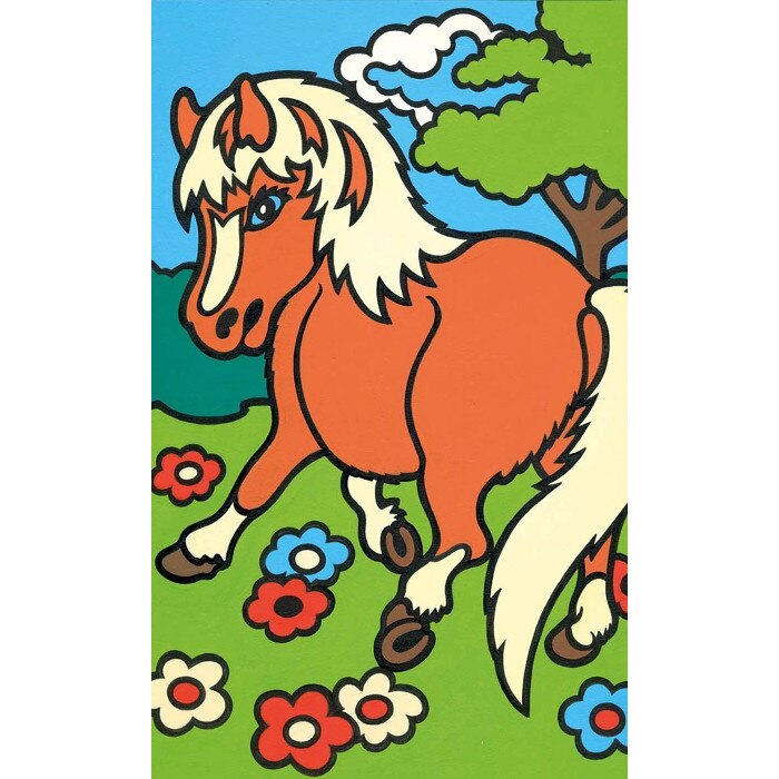 Pictura pe Numere Calut Mammut