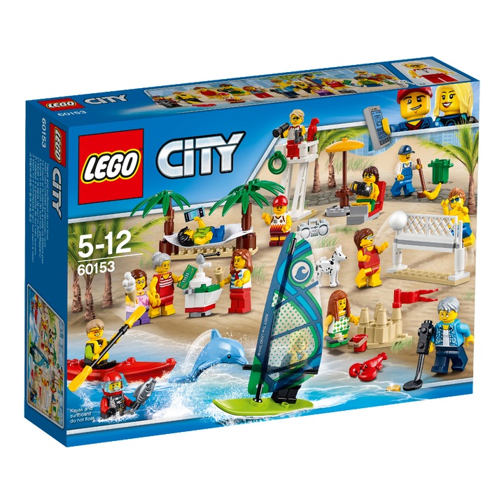 LEGO® City Хора, Забавление на плажа 60153