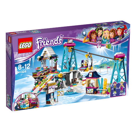 LEGO® Friends Schiliftul statiunii de iarna 41324