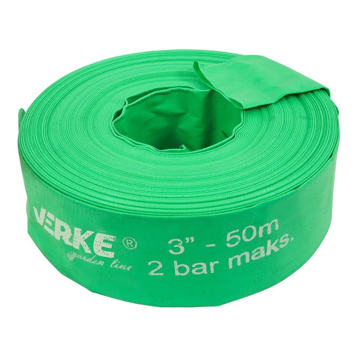 Пожарникарски маркуч за вода 50 м 3 инча (V60146)