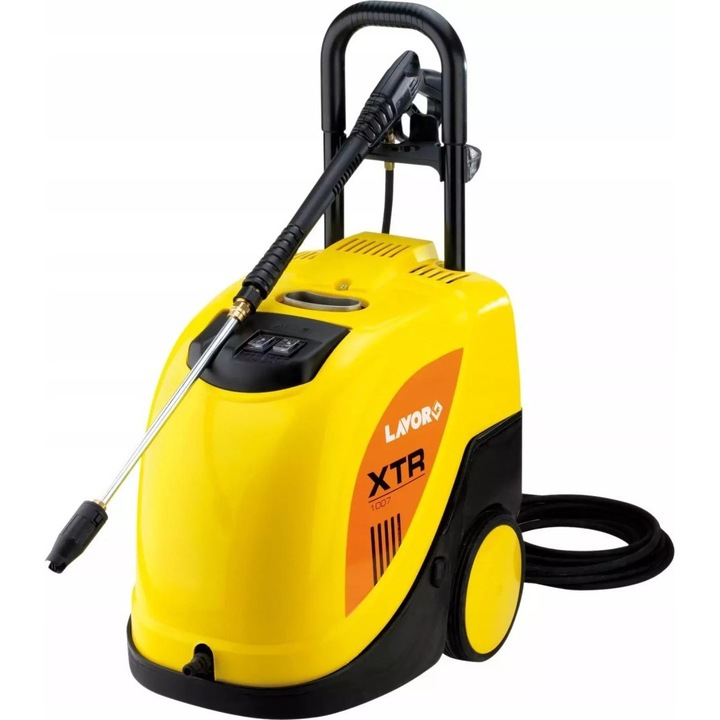 Уред за миене под налягане, Lavor, 145 bar, 450 l/h, 2300 W, Жълт/Черен