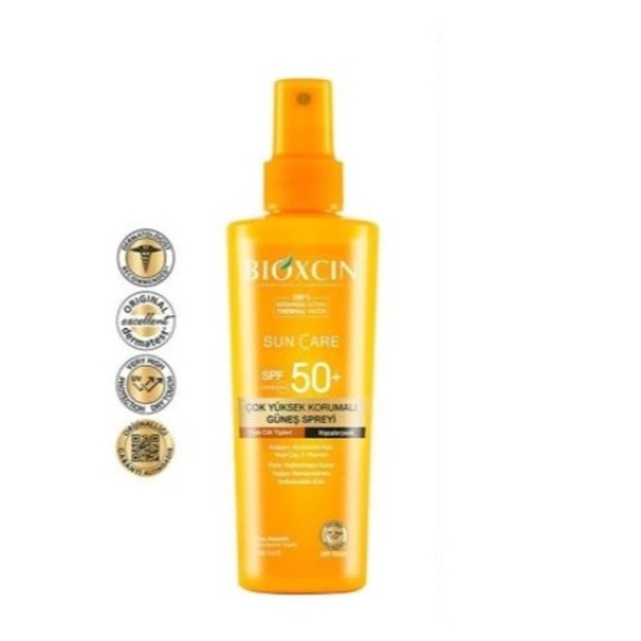 Bioxcin SPF 50+ napvédő spray 200 ml
